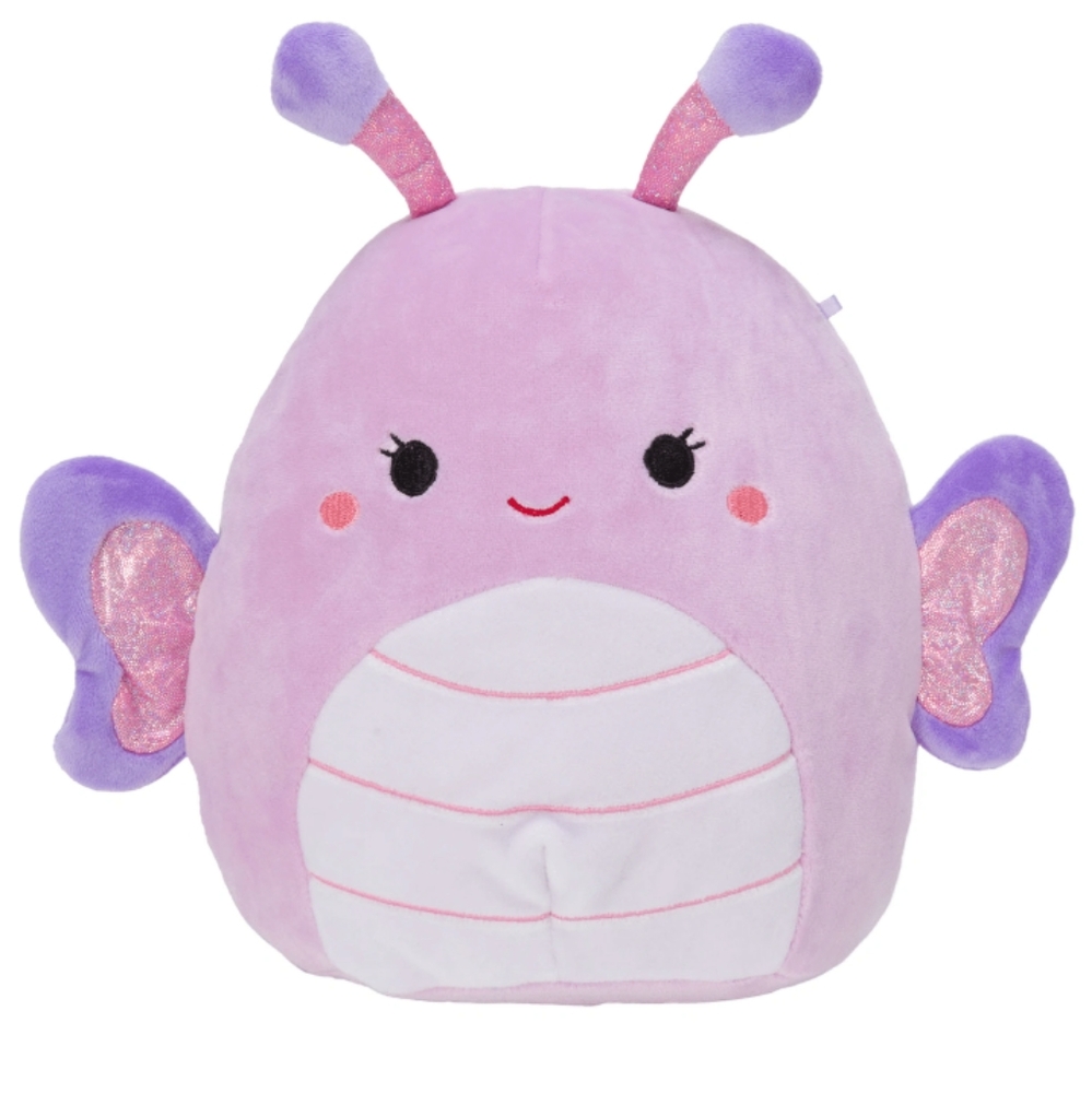 Squishmallow brenda purple butterfly 8 inches